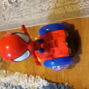 Boys toddler robot spinning toy.,light dance